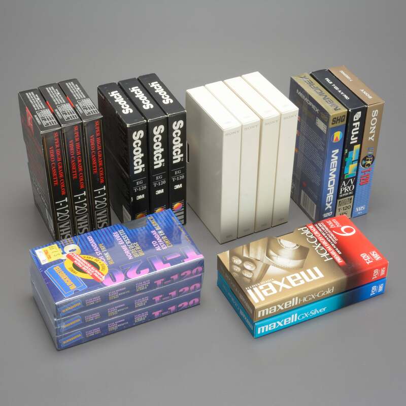 Video Tape/Tape Storage